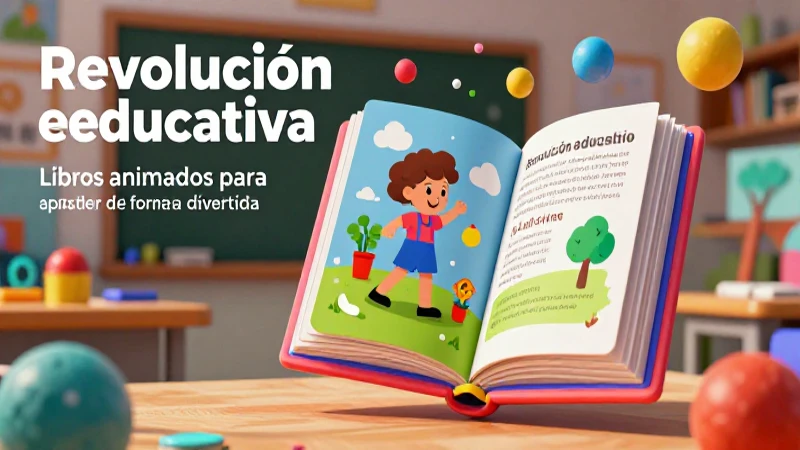 Revolución educativa: libros animados para aprender de forma divertida 5 Libros animados educativos para aprender de forma divertida
