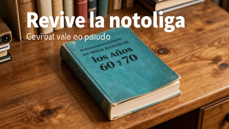 Libros antiguos nostálgicos de los sesenta y setenta