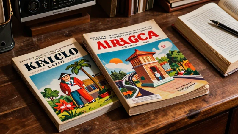 Revive el bachillerato de los 60 con nuestros libros de texto 4 Libros mexicanos de 60 en escritorio vintage