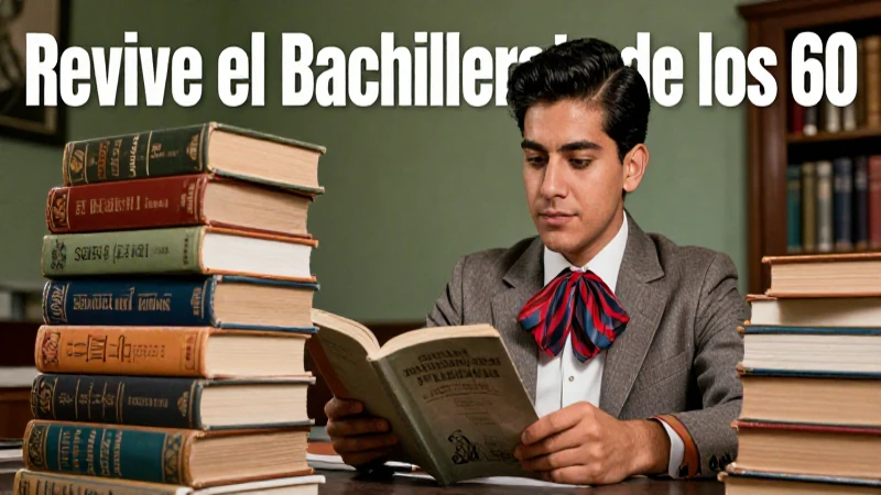 Revive el bachillerato de los 60 con nuestros libros de texto 3 Revive los 60 con nuestros libros de texto