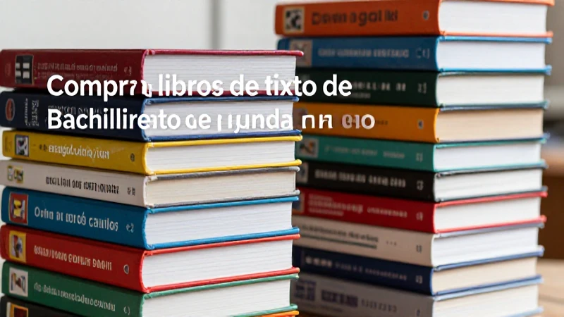 Compra libros de texto de bachillerato de segunda mano y ahorra dinero 5 Libros académicos usados, ahorro educativo moderno