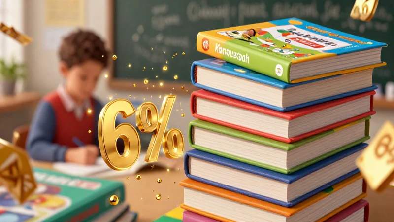 ¡Ahorra en libros de texto en Casa del Libro y encuentra los mejores descuentos! 3 Diseño dinámico: estudiante y libros coloridos