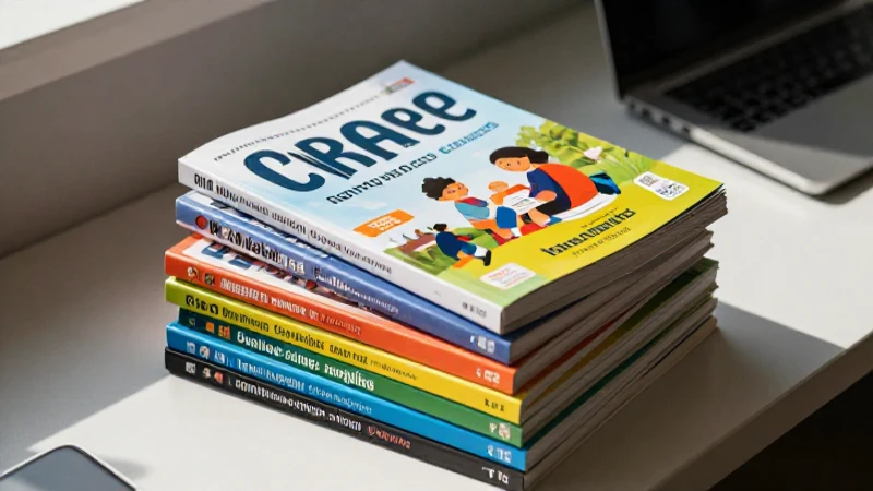 Libros educativos organizados bajo luz natural