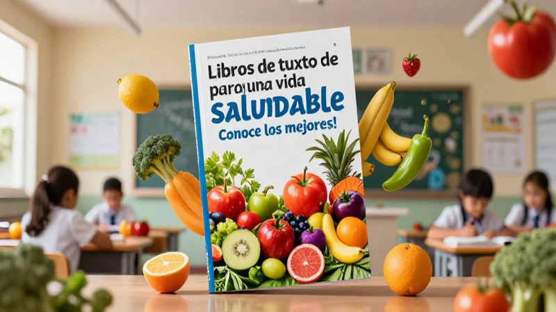 Los libros de salud deben ser vibrantes y modernos