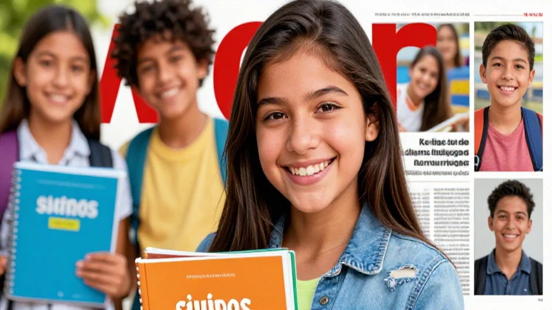 Potencia tu aprendizaje ¡Descarga GRATIS libros de texto 2018! 4 Estudiante mexicano sonriente con libros educativos