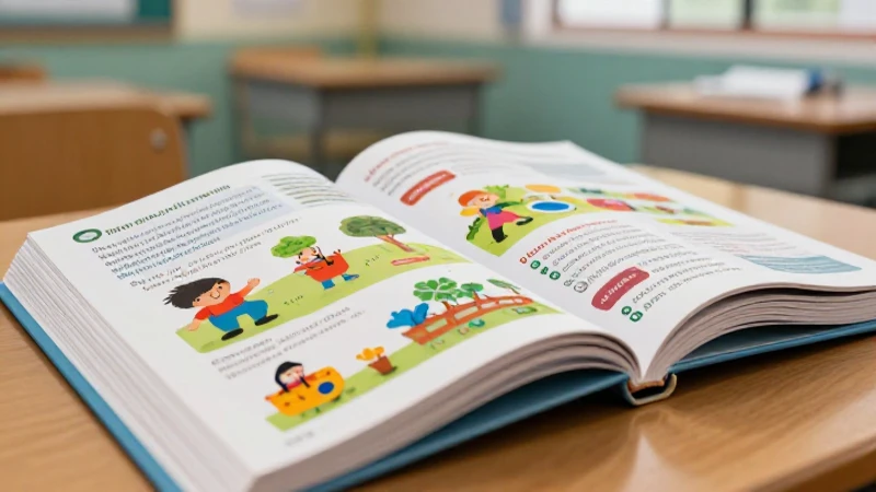 Libros coloridos educativos en clase moderna