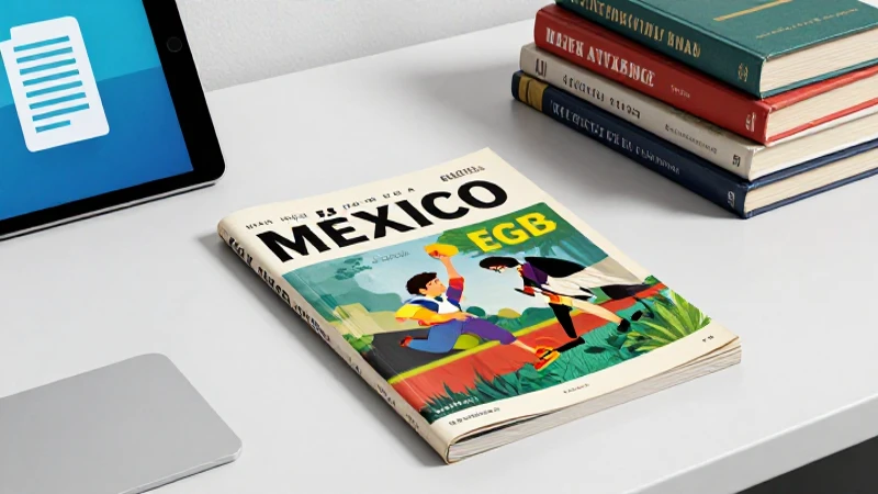 Revive la nostalgia con libros de texto EGB de los 80 en formato PDF 4 Revista educativa detallada con estética vintage mexicana