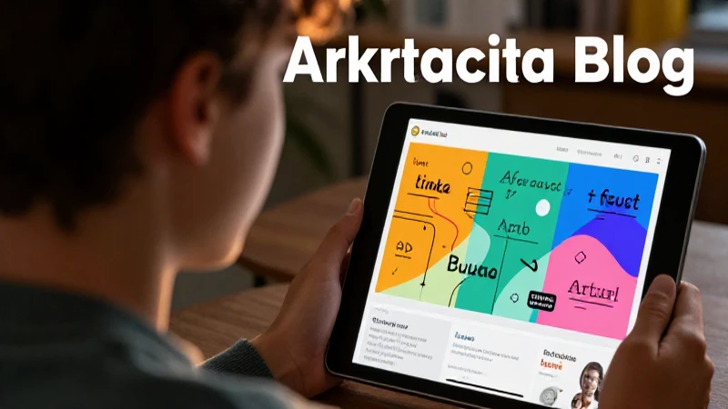 Estudiante motivado usa tablet educativa