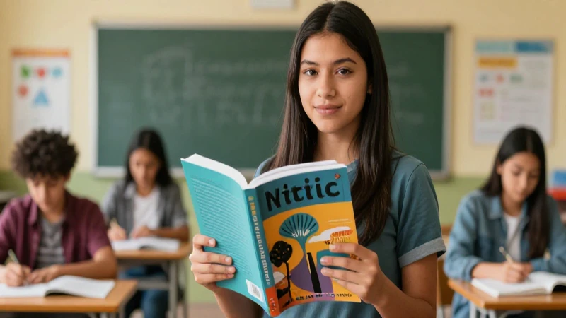 Estudiante mexicana moderna y diversa
