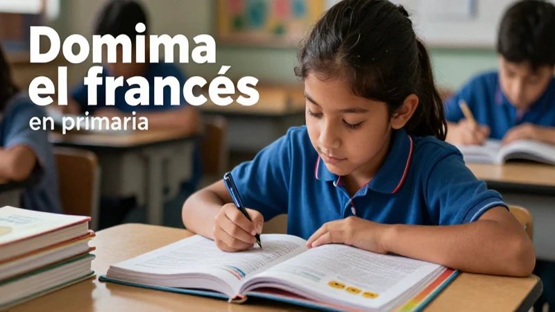 Los libros de texto mejor enseñan el francés primario