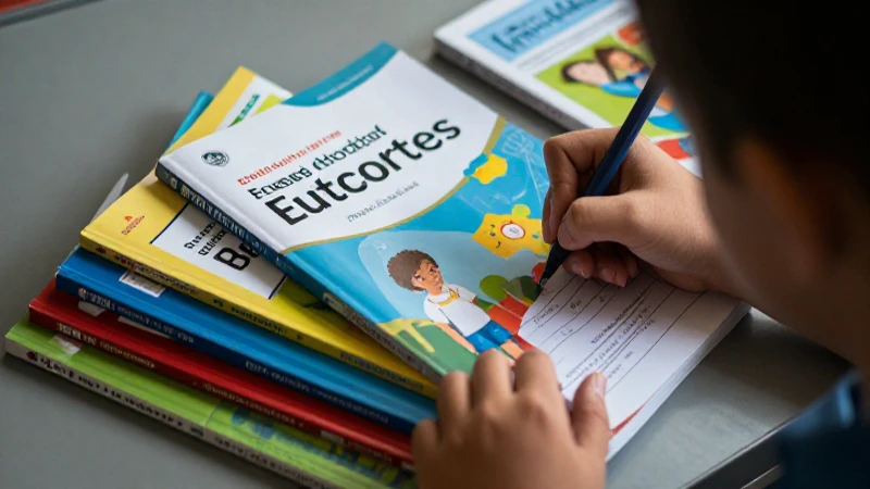 Textos educativos modernos con iluminación profesional