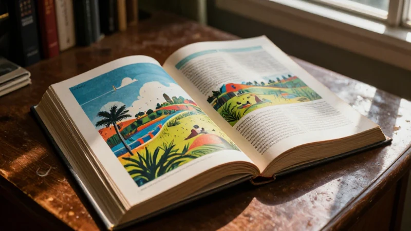 Explora libros de texto gratuitos de los 60: una mirada al pasado educativo 3 Libro escolar vintage iluminado por el sol