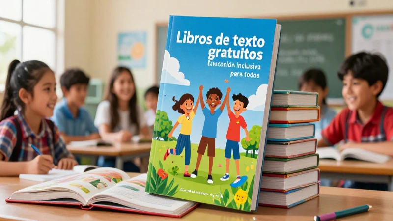 Libros gratuitos para educación inclusiva