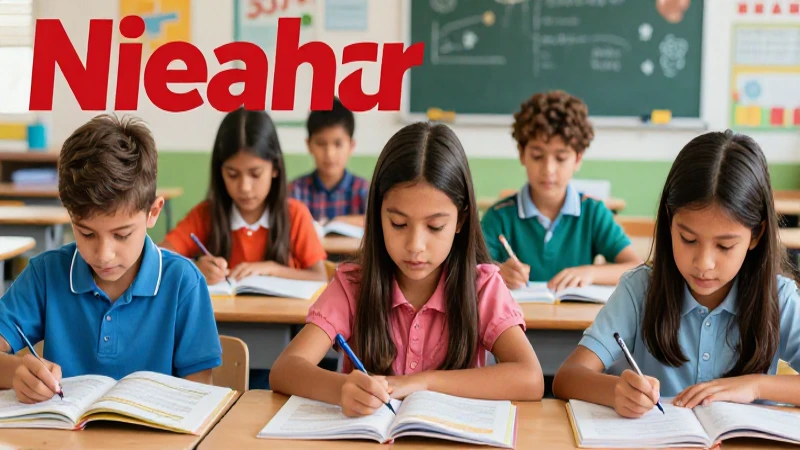 Estudiantes mexicanos vibrantes en aula moderna