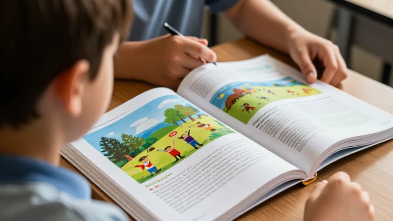 Libros de texto gratuitos: Lectura accesible para aprender fácilmente 3 Niño concentrado lee libro educativo en escritorio