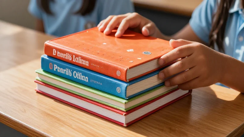 Manos estudiando libros nuevos con estilo