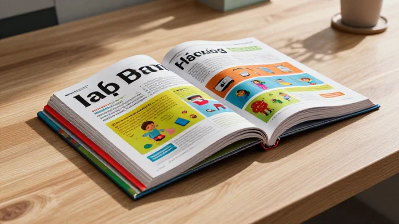 Libros educativos coloridos sobre escritorio moderno