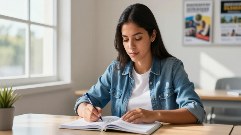 los mejores libros de texto gratuitos SEP para aprender inglés 3 Joven mexicano estudiando inglés con luz profesional