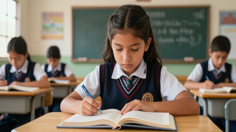 Asegura la educación: Libros de texto gratuitos en Tamaulipas 5 Estudiante mexicano determinado en la escuela