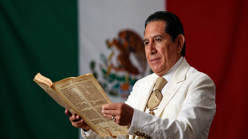 La historia y significado de los mejores libros del Himno Nacional Mexicano 5 Intelectual mexicano con manuscritos, luz dramática