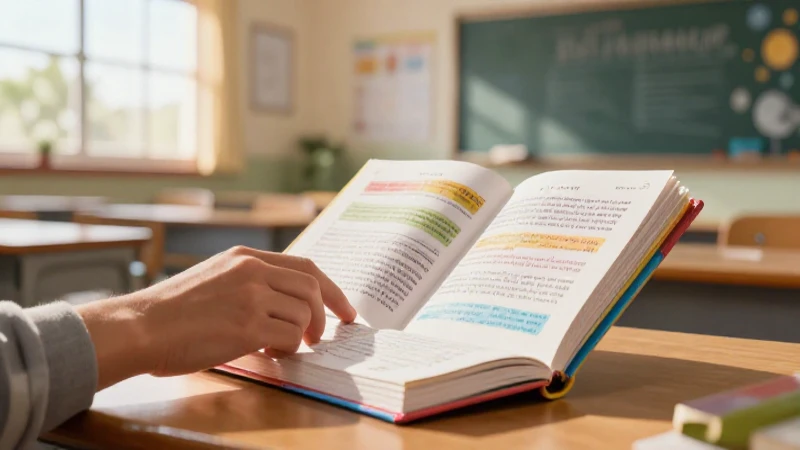 Conoce la importancia de los libros de texto en la educación 4 Ilustración vibrante de manos leyendo un libro