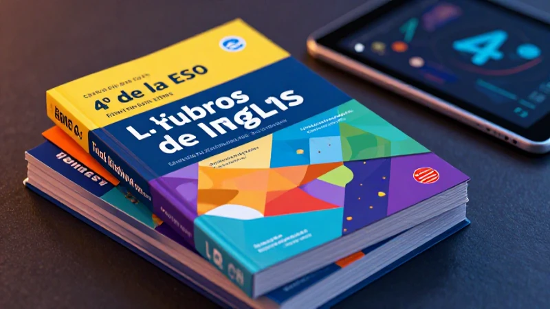 Mejores libros de inglés para 4º ESO