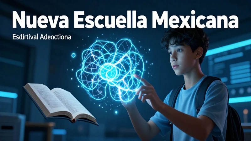 Estudiante interactúa con IA y conocimiento