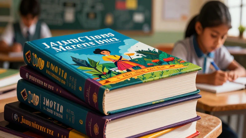 los mejores libros de texto de Jaime Torres Bodet: Aprende mejor y destaca 4 Estudiante mexicano aprendiendo con libros estilizados