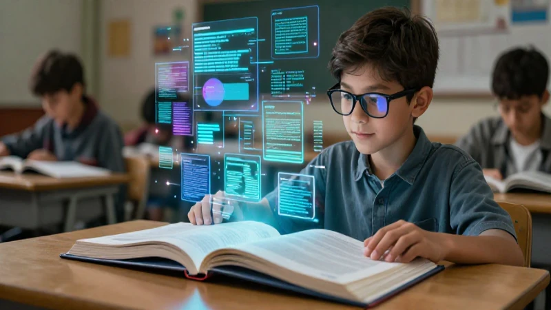 Educación moderna con libros visuales premium