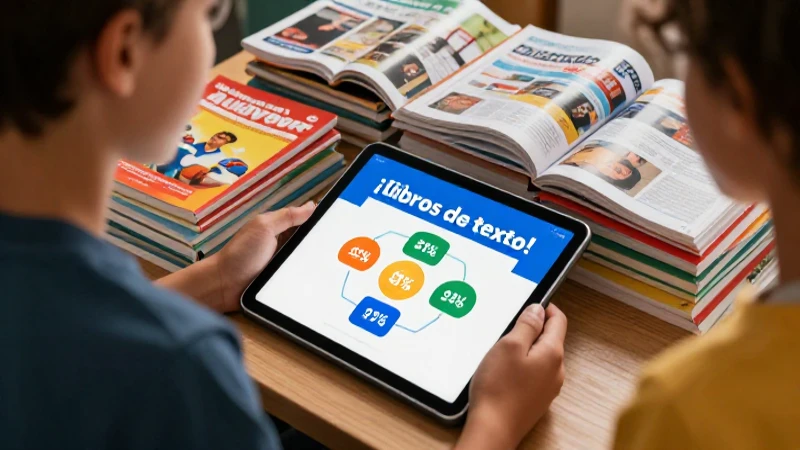 Ahorra en libros de texto escolares