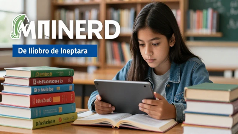 Descarga los libros de texto del MINERD de forma gratuita y accesible 4 Descarga gratis los libros de texto del MINERD