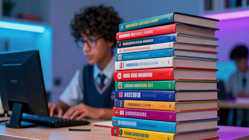 los mejores libros de texto del ministerio de educación para tu aprendizaje 4 Estudiante con libros y estética de revista