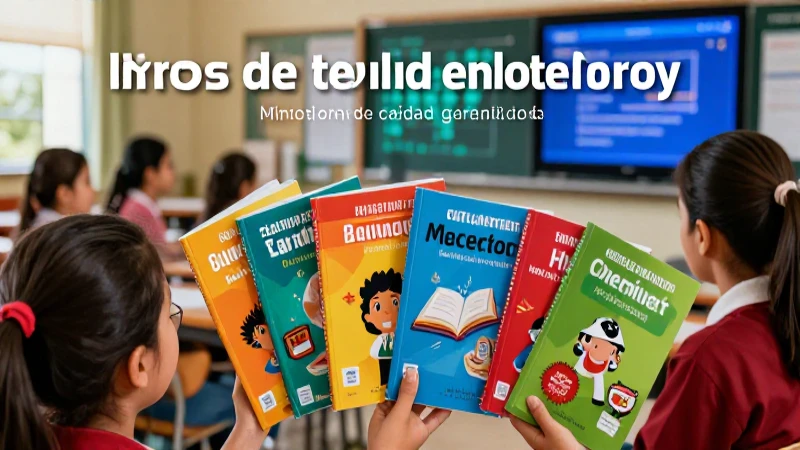 Mejorando el acceso a libros de texto en Monterrey