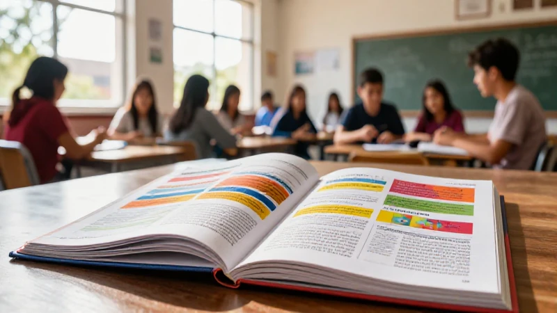 Aula moderna vibrante con estudiantes mexicanos