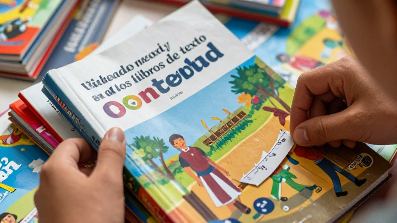 Cuidado y conservación de libros educativos