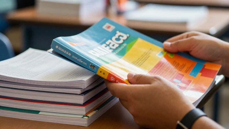 Manos sostienen un libro en clase de Oaxaca