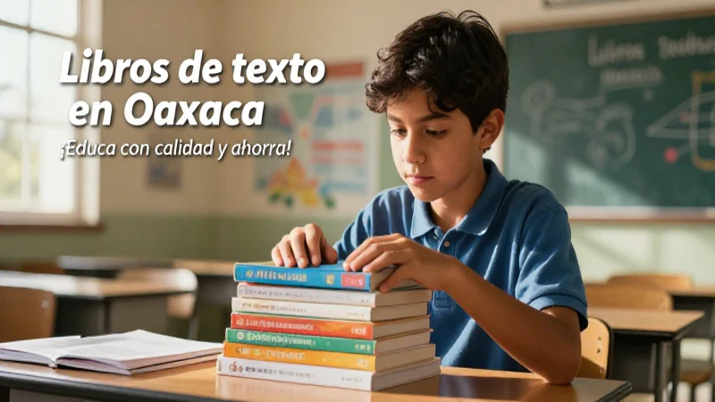 Aprende bien con los libros de Oaxaca