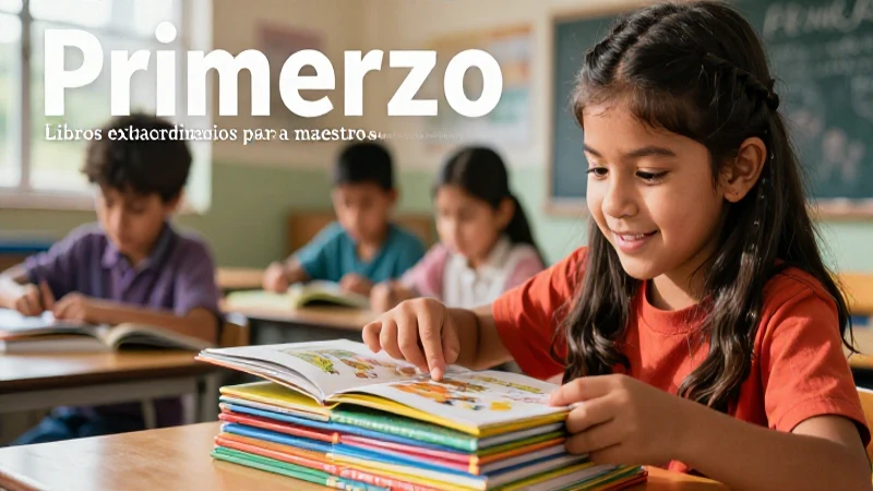 Elige libros vibrantes para primera infancia