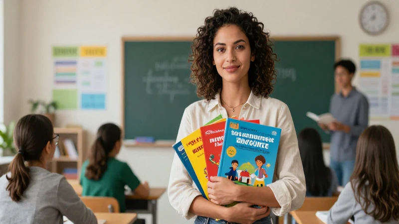 Confidente madre con excelentes libros educativos
