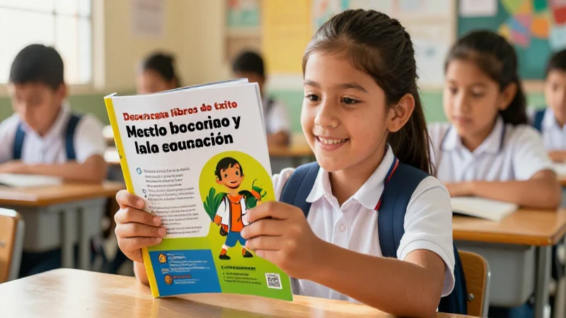 Libros digitales mejoran la educación de niños mexicanos