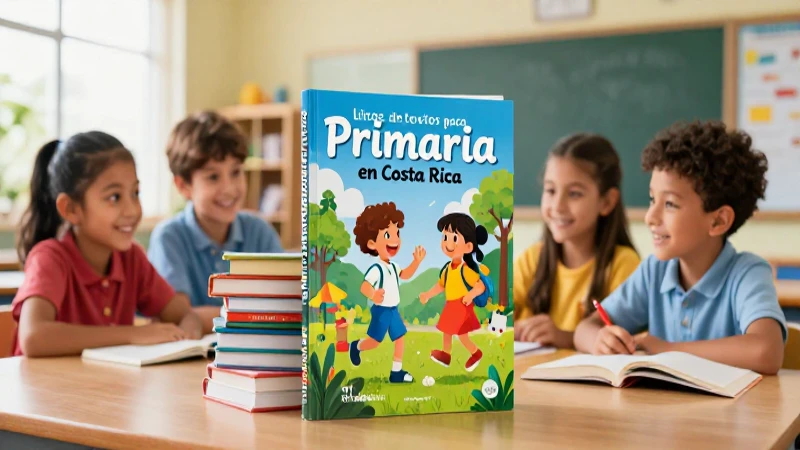 Mejores libros de texto educativos para primaria en Costa Rica