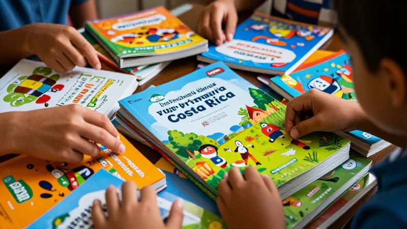 Mejores libros de texto para primaria en Costa Rica