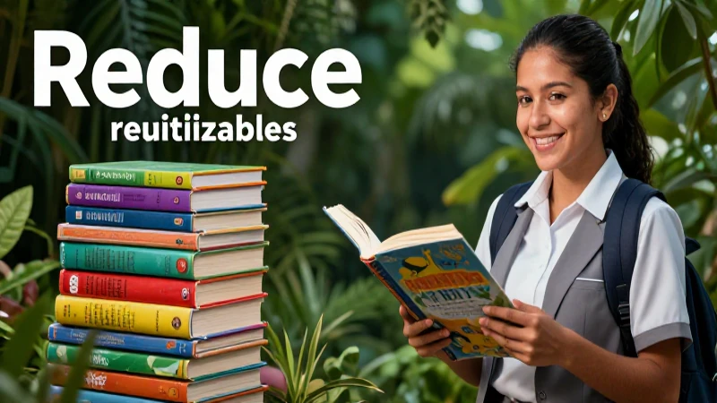 Libros reutilizables: Ahorro y sostenibilidad garantizados