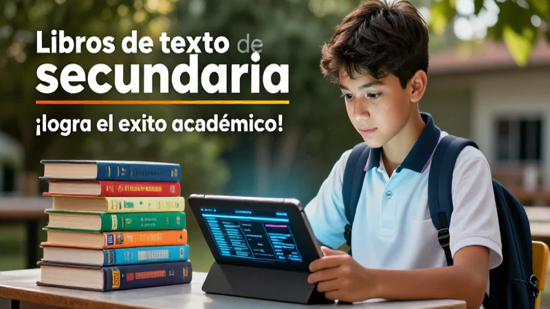 Libros de texto de secundaria 2023 en PDF