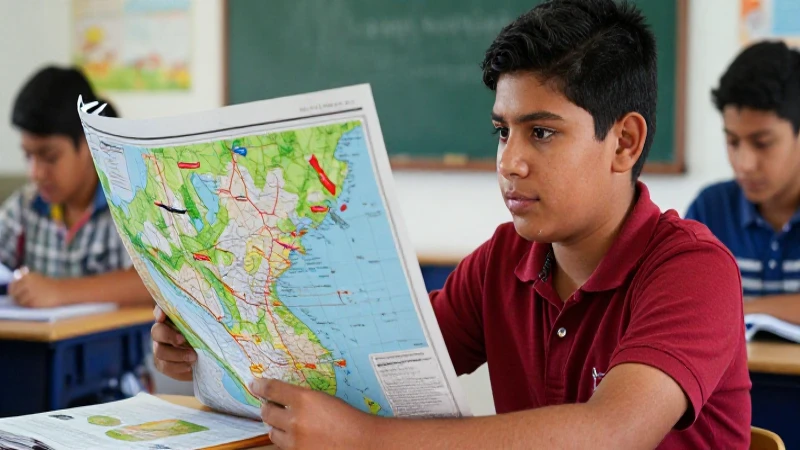 Estudiante mexicano estudiando historia con calidad profesional