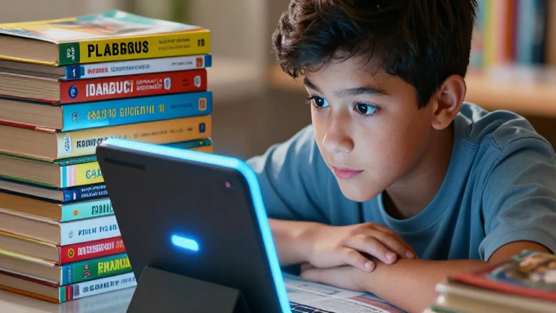Joven estudiante mexicano estudiando con recursos modernos
