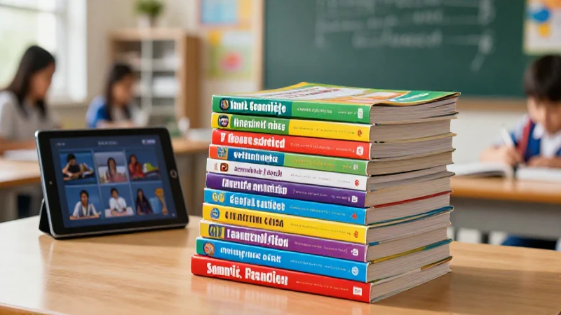Guía completa: Mejores libros de texto para tercer grado de secundaria 6 Textos vibrantes, tecnología y aprendizaje escolar moderno