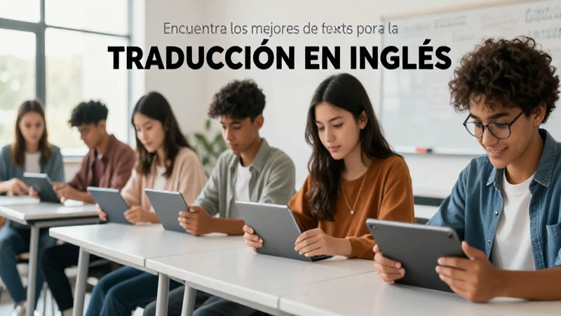 Encuentra los mejores libros de texto para la traducción en inglés 4 Mejores libros de traducción al inglés