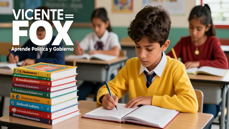 Uso de libros de Vicente Fox para aprender política