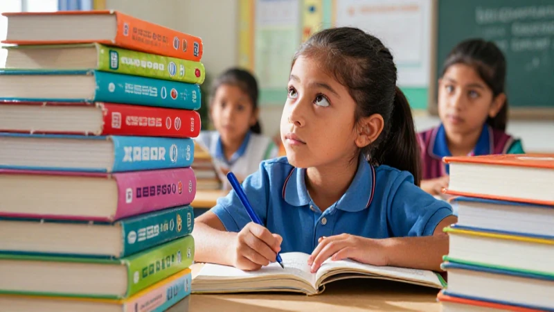 Estudiante mexicano en entorno educativo vibrante y moderno